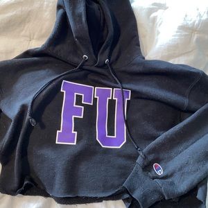 🍯Champion FU cropped hoodie